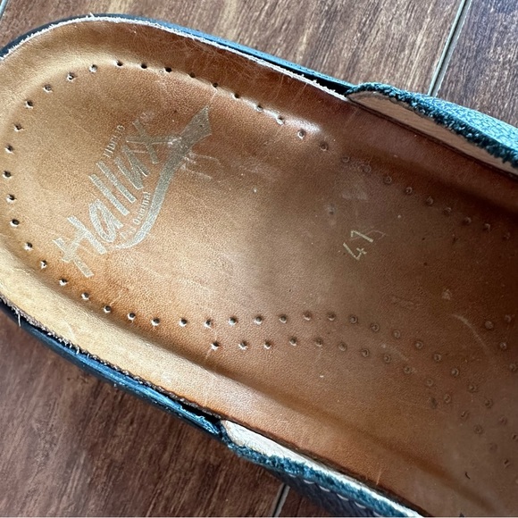 FIDELIO:  Black Leather Women's Sandals - Picture 6 of 7